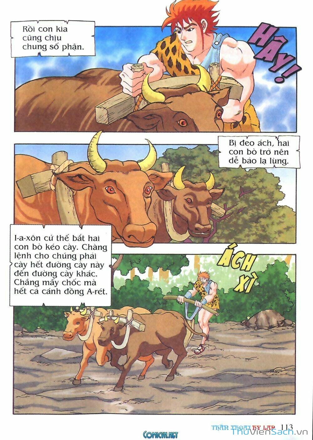 Truyện Tranh Thần Thoại Hy Lạp - Nguồn Gốc Các Vị Thần trang 3