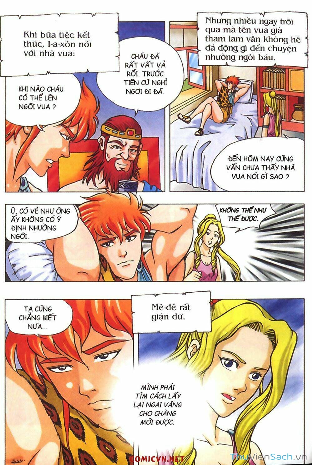 Truyện Tranh Thần Thoại Hy Lạp - Nguồn Gốc Các Vị Thần trang 3