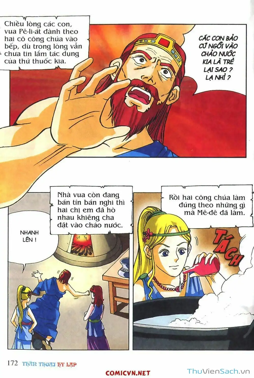 Truyện Tranh Thần Thoại Hy Lạp - Nguồn Gốc Các Vị Thần trang 3