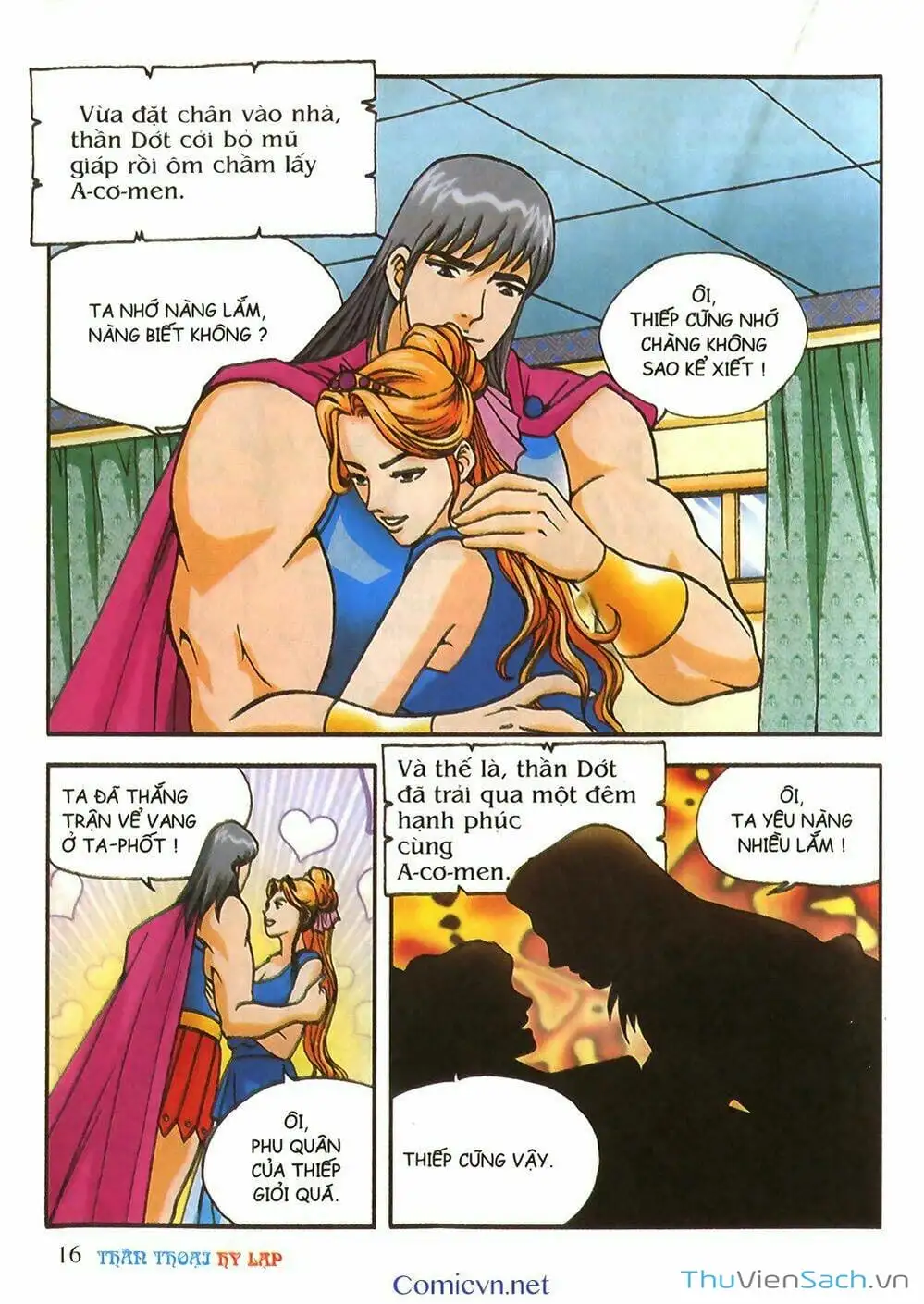 Truyện Tranh Thần Thoại Hy Lạp - Nguồn Gốc Các Vị Thần trang 3