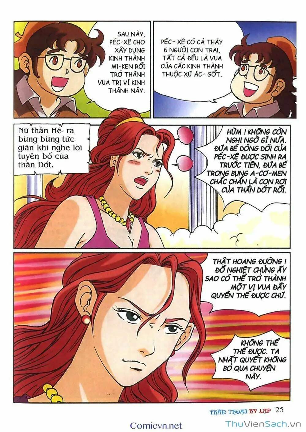 Truyện Tranh Thần Thoại Hy Lạp - Nguồn Gốc Các Vị Thần trang 3