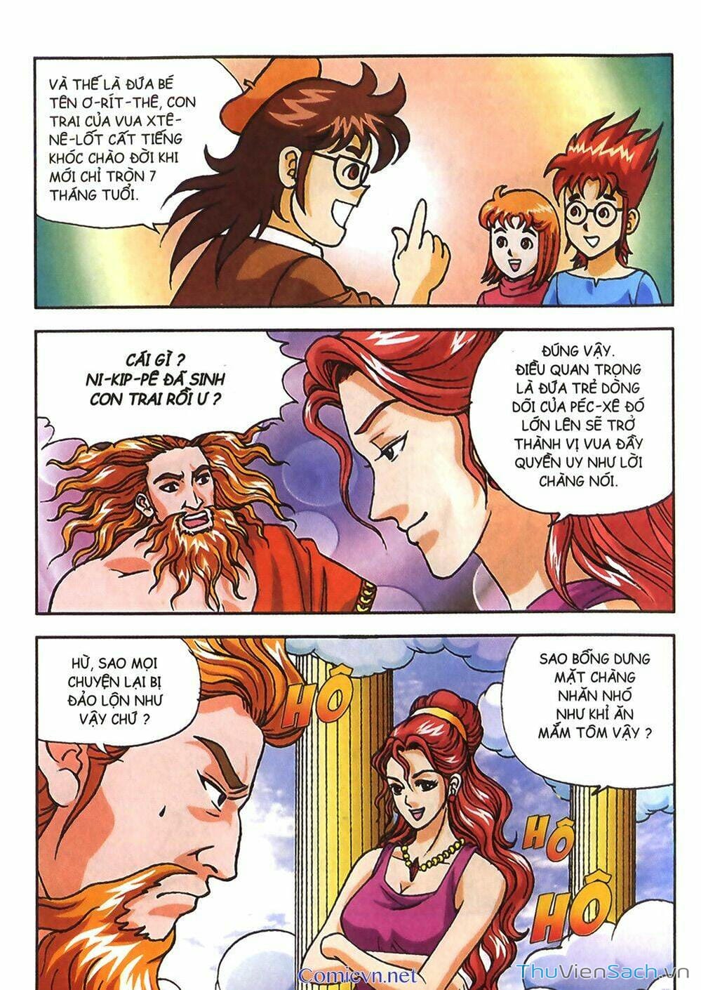 Truyện Tranh Thần Thoại Hy Lạp - Nguồn Gốc Các Vị Thần trang 3