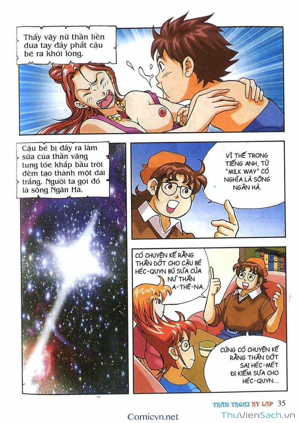 Truyện Tranh Thần Thoại Hy Lạp - Nguồn Gốc Các Vị Thần trang 3