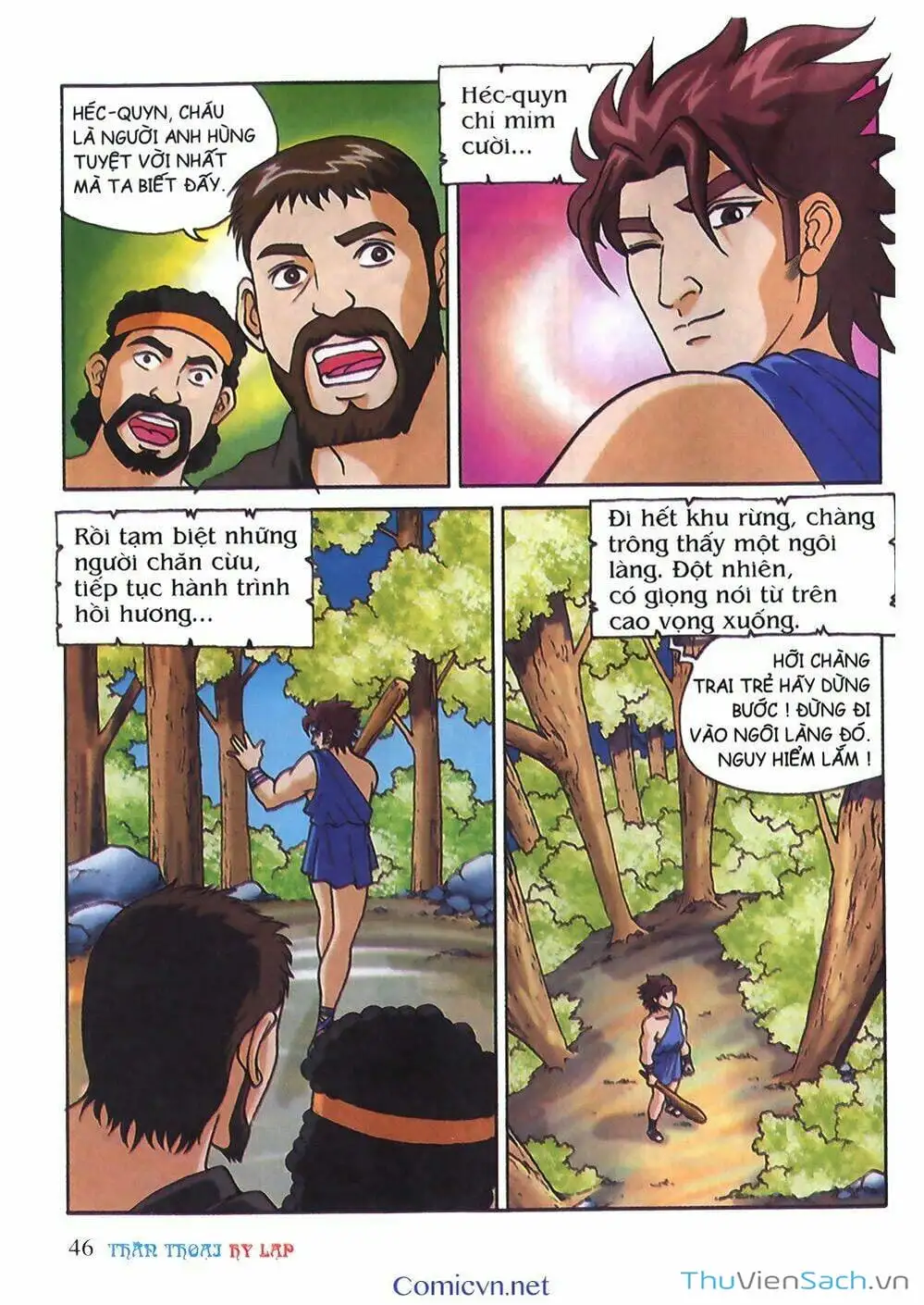 Truyện Tranh Thần Thoại Hy Lạp - Nguồn Gốc Các Vị Thần trang 3