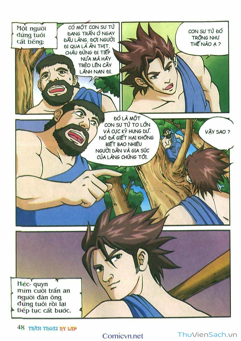 Truyện Tranh Thần Thoại Hy Lạp - Nguồn Gốc Các Vị Thần trang 3