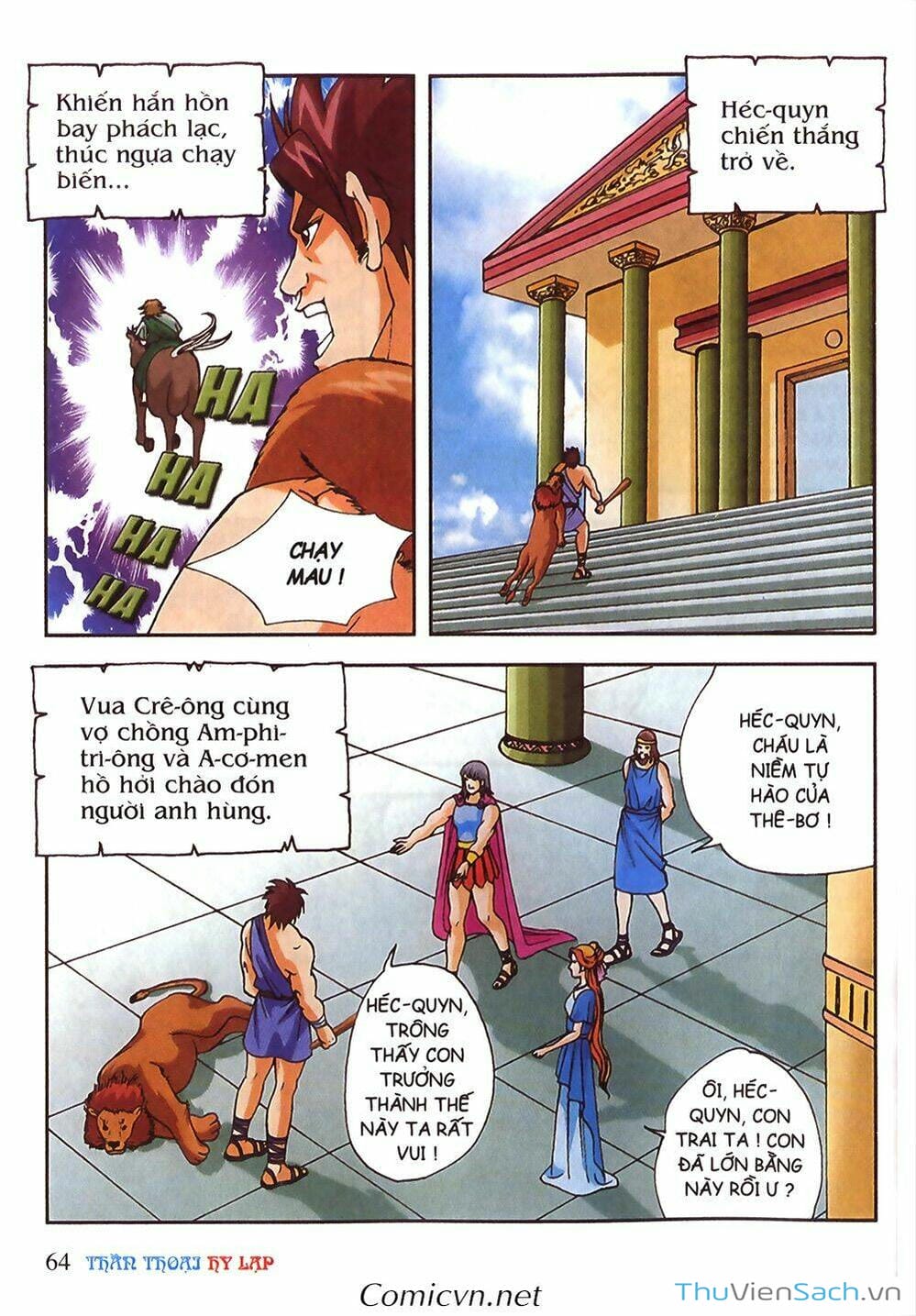Truyện Tranh Thần Thoại Hy Lạp - Nguồn Gốc Các Vị Thần trang 3