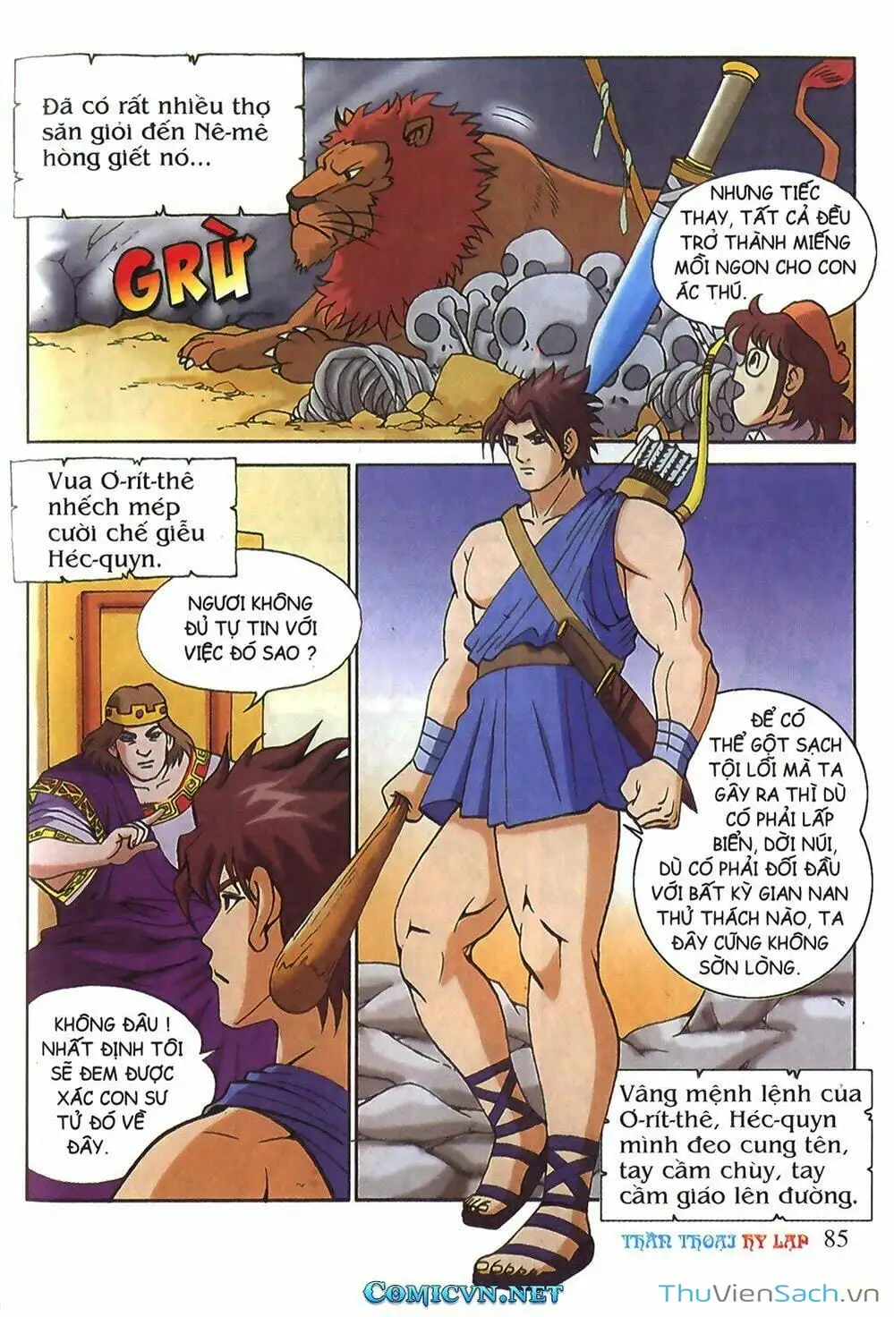 Truyện Tranh Thần Thoại Hy Lạp - Nguồn Gốc Các Vị Thần trang 3