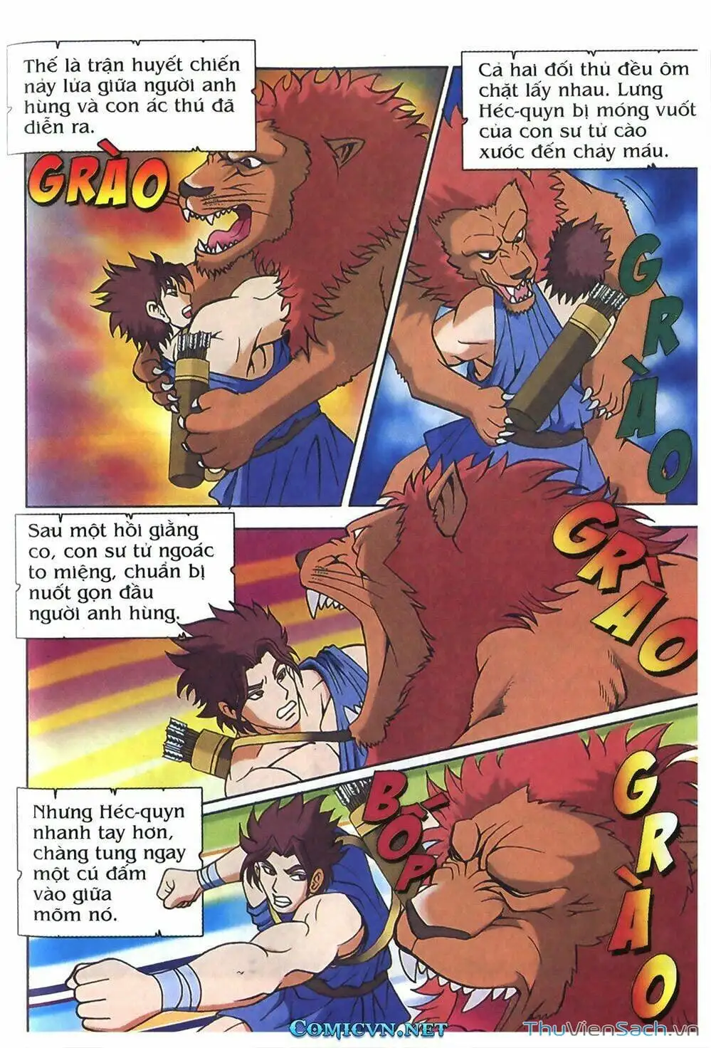 Truyện Tranh Thần Thoại Hy Lạp - Nguồn Gốc Các Vị Thần trang 3