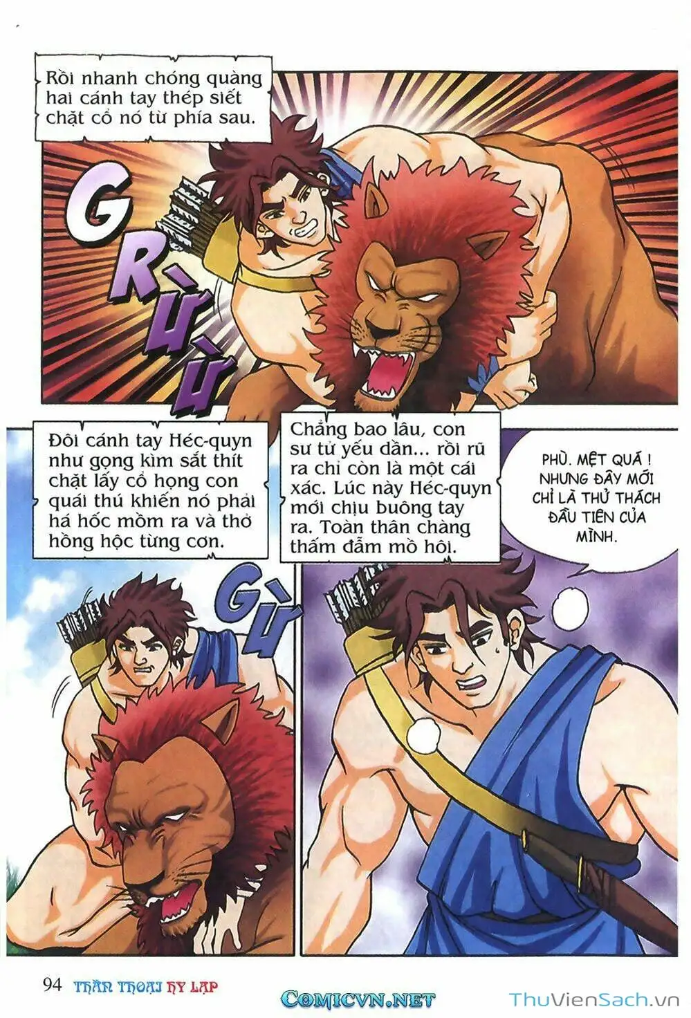 Truyện Tranh Thần Thoại Hy Lạp - Nguồn Gốc Các Vị Thần trang 3