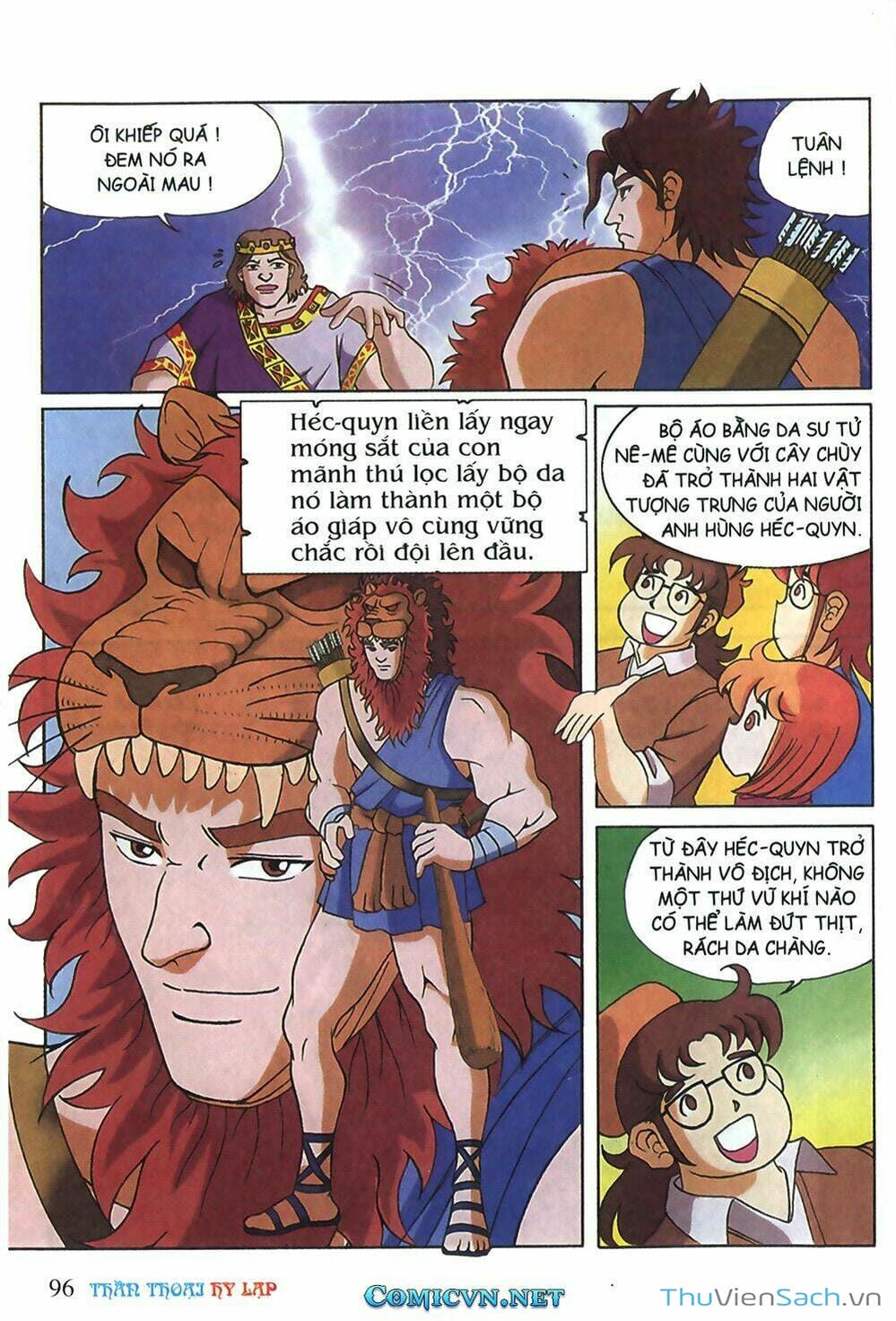 Truyện Tranh Thần Thoại Hy Lạp - Nguồn Gốc Các Vị Thần trang 3