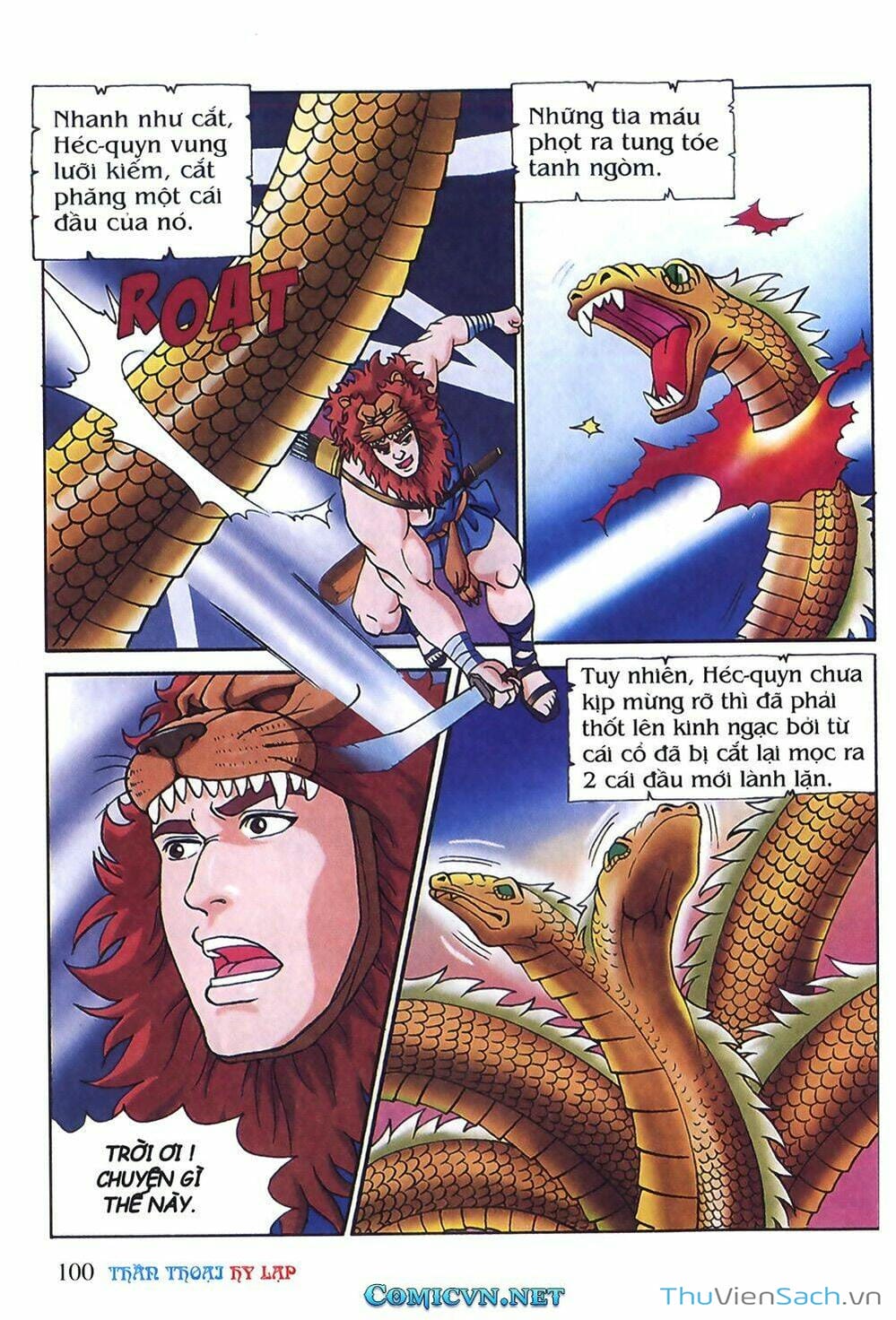 Truyện Tranh Thần Thoại Hy Lạp - Nguồn Gốc Các Vị Thần trang 3