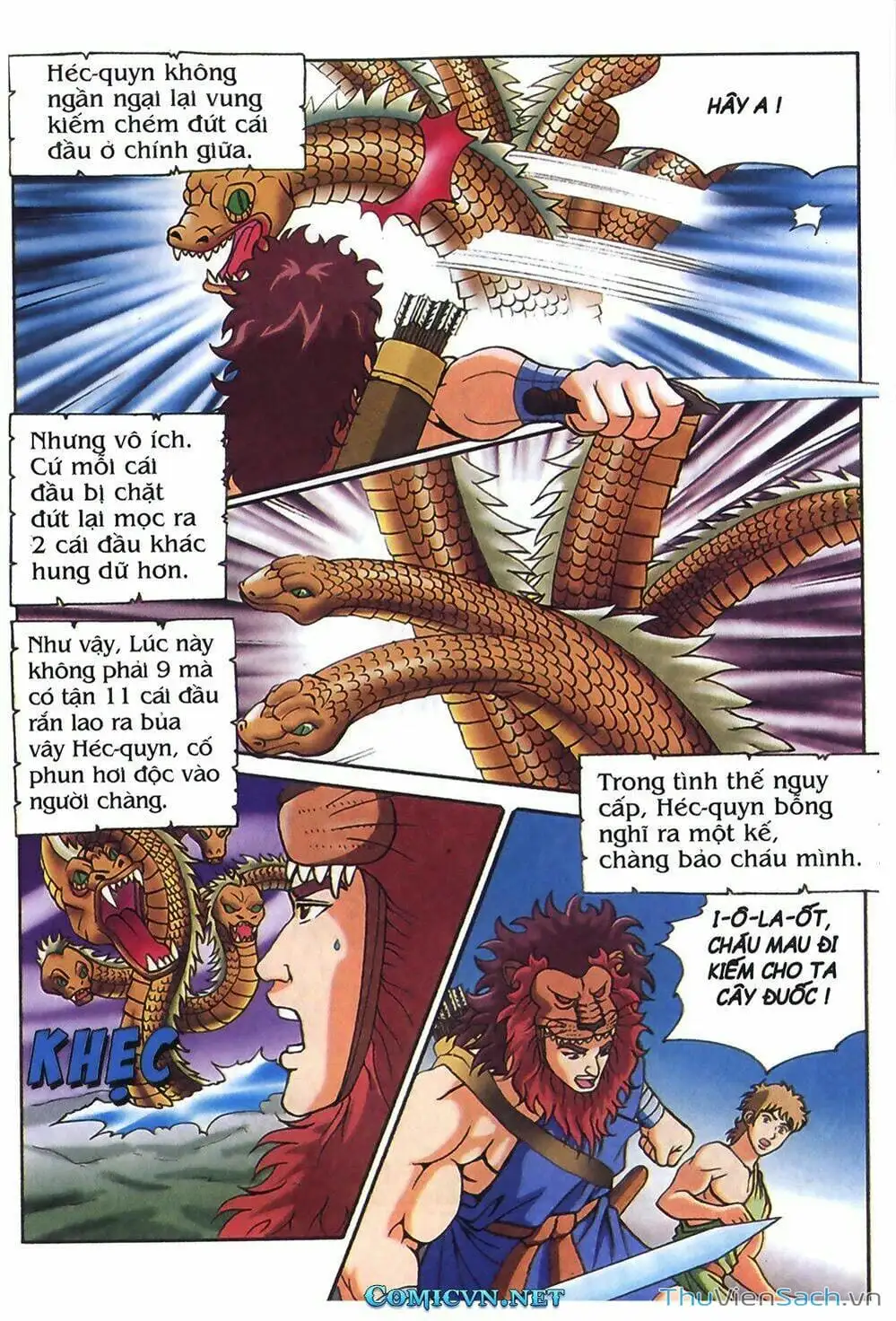 Truyện Tranh Thần Thoại Hy Lạp - Nguồn Gốc Các Vị Thần trang 3