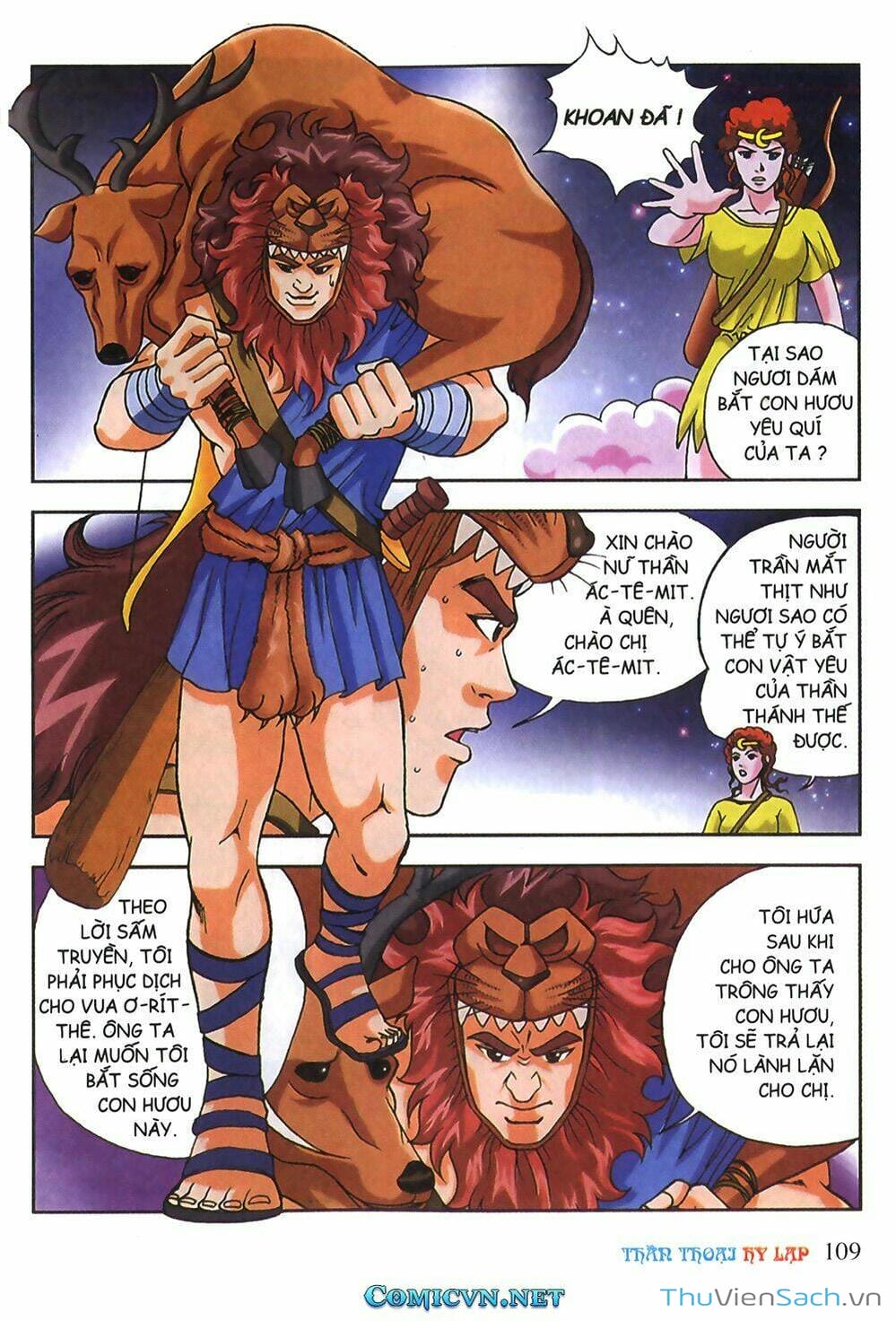 Truyện Tranh Thần Thoại Hy Lạp - Nguồn Gốc Các Vị Thần trang 3