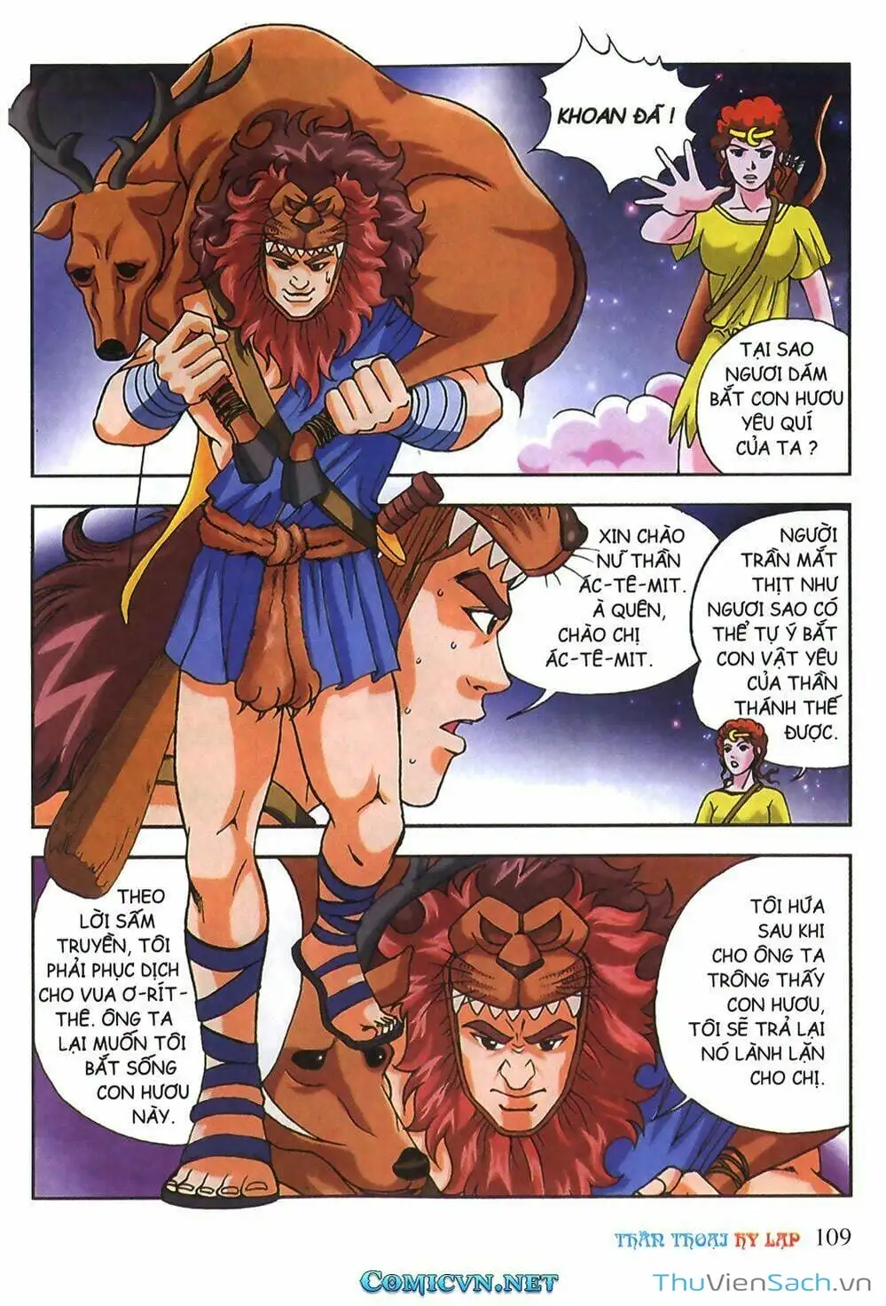 Truyện Tranh Thần Thoại Hy Lạp - Nguồn Gốc Các Vị Thần trang 3