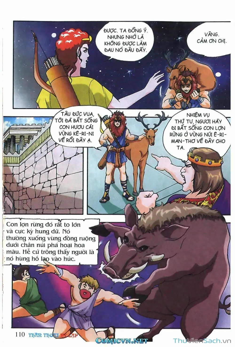 Truyện Tranh Thần Thoại Hy Lạp - Nguồn Gốc Các Vị Thần trang 3