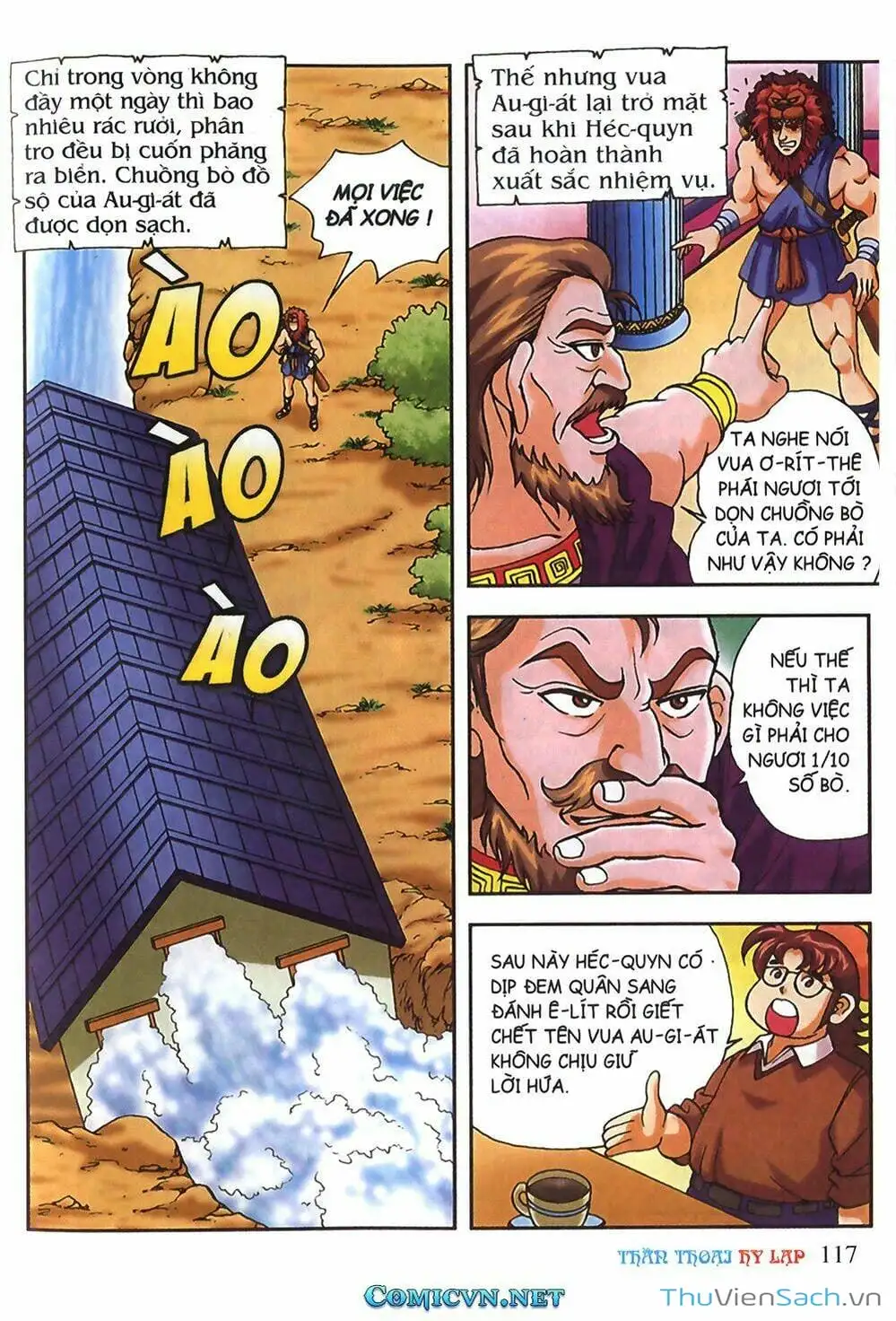 Truyện Tranh Thần Thoại Hy Lạp - Nguồn Gốc Các Vị Thần trang 3