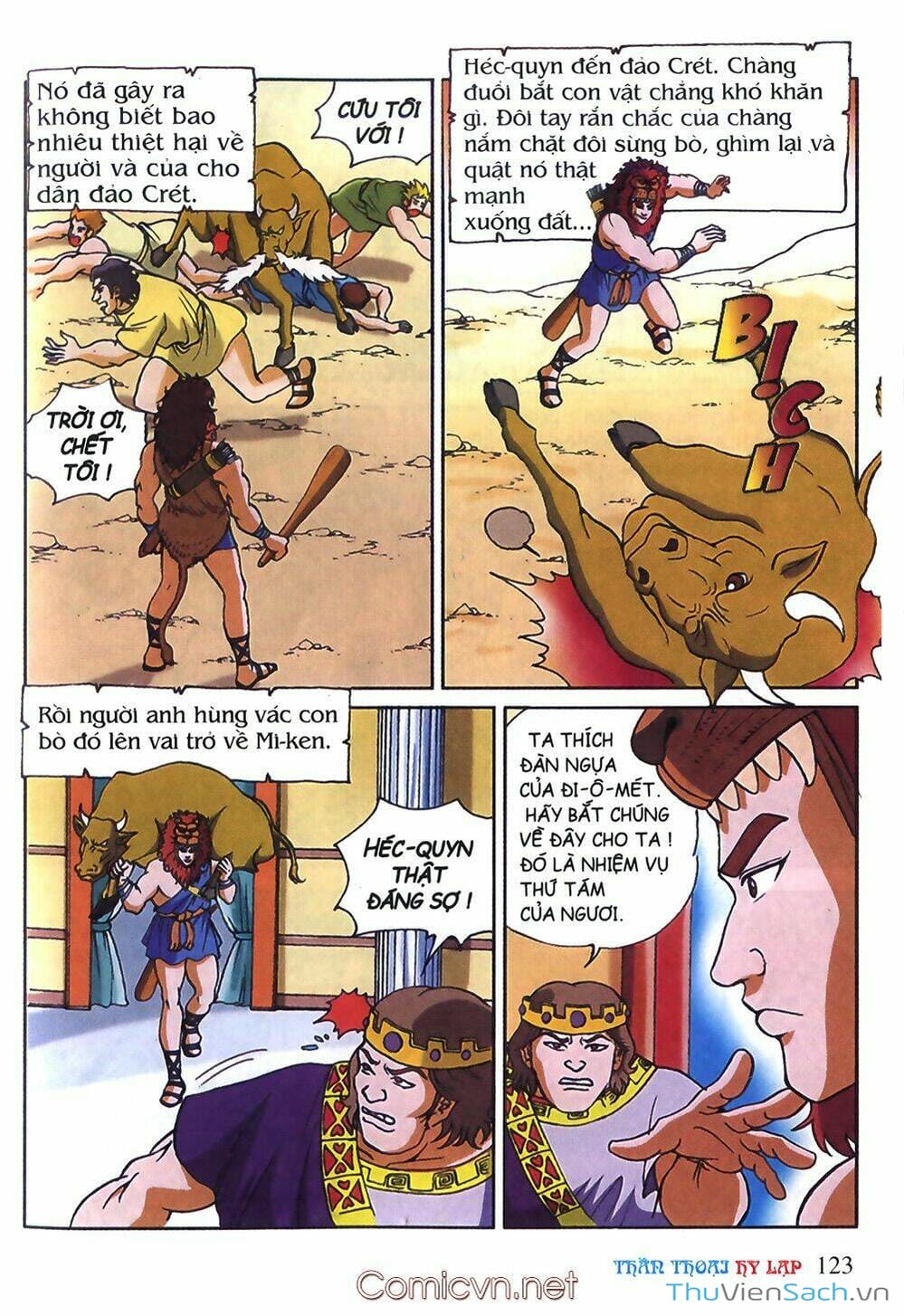 Truyện Tranh Thần Thoại Hy Lạp - Nguồn Gốc Các Vị Thần trang 3