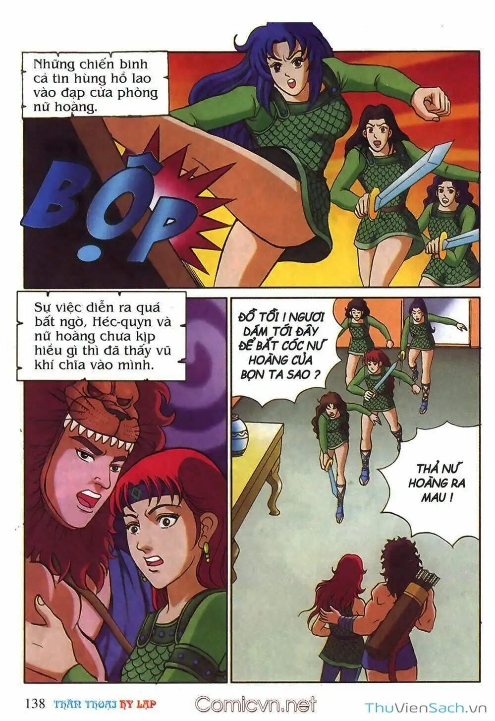 Truyện Tranh Thần Thoại Hy Lạp - Nguồn Gốc Các Vị Thần trang 3