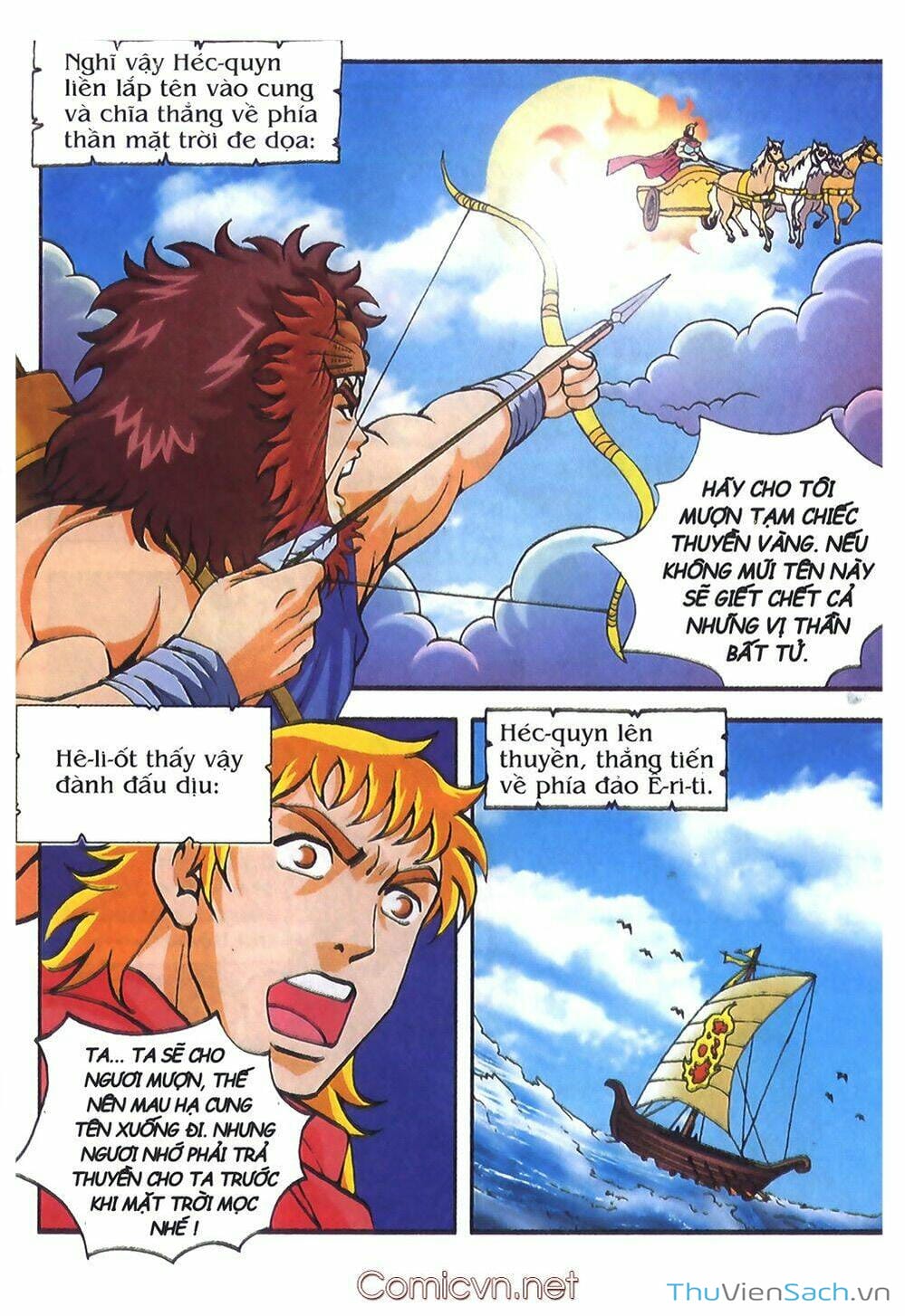 Truyện Tranh Thần Thoại Hy Lạp - Nguồn Gốc Các Vị Thần trang 3