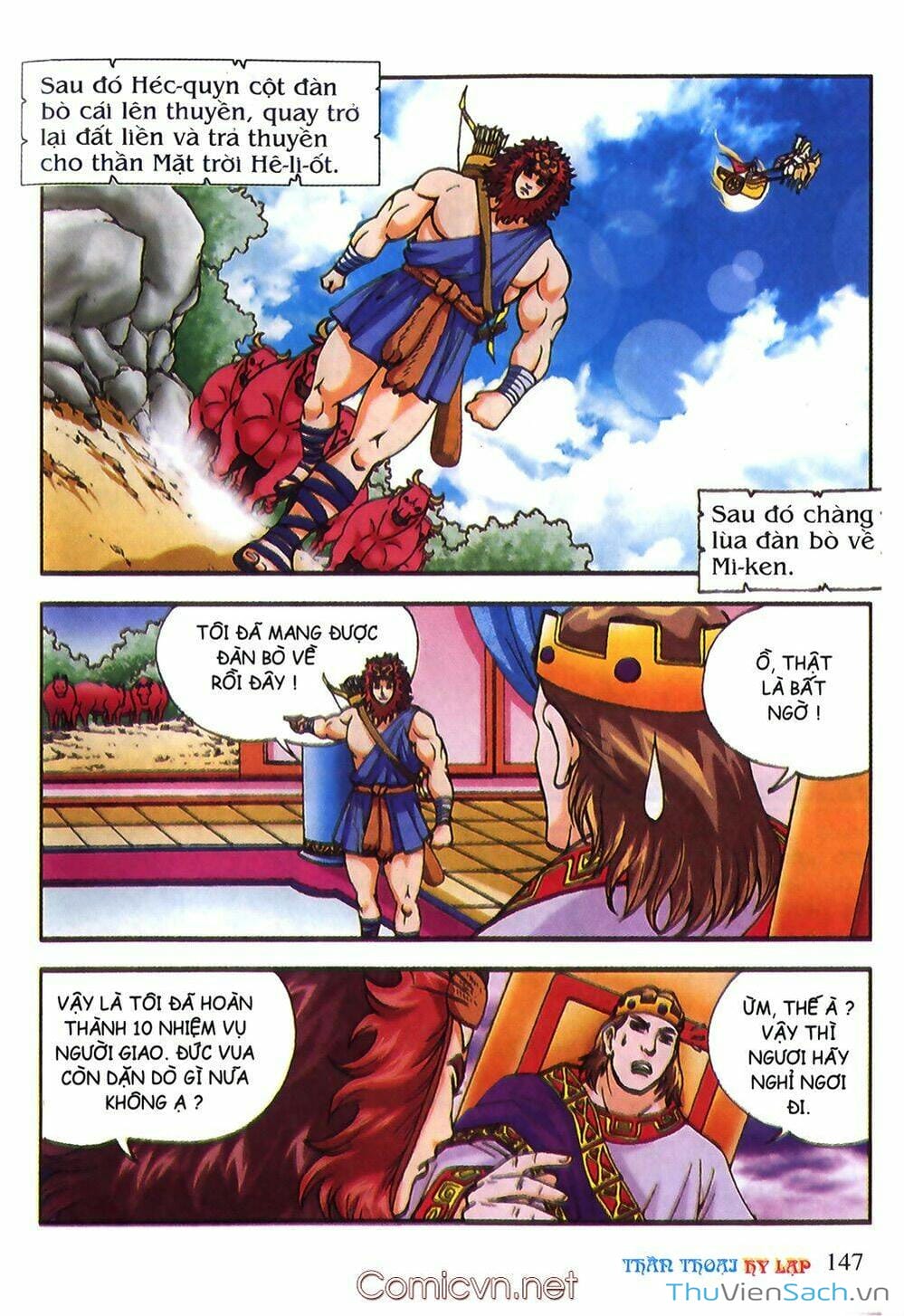 Truyện Tranh Thần Thoại Hy Lạp - Nguồn Gốc Các Vị Thần trang 3