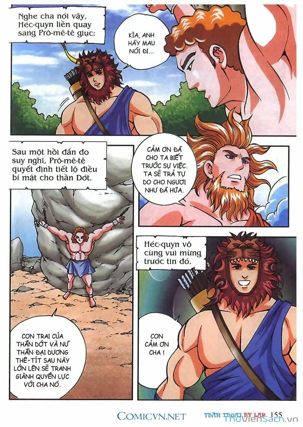 Truyện Tranh Thần Thoại Hy Lạp - Nguồn Gốc Các Vị Thần trang 3