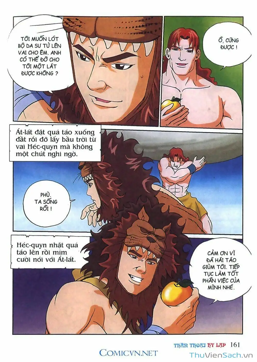 Truyện Tranh Thần Thoại Hy Lạp - Nguồn Gốc Các Vị Thần trang 3