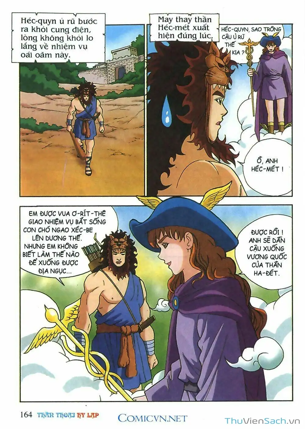Truyện Tranh Thần Thoại Hy Lạp - Nguồn Gốc Các Vị Thần trang 3