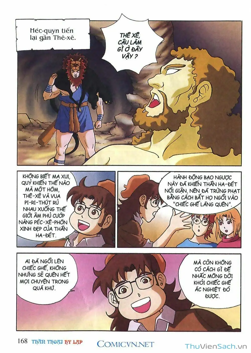 Truyện Tranh Thần Thoại Hy Lạp - Nguồn Gốc Các Vị Thần trang 3