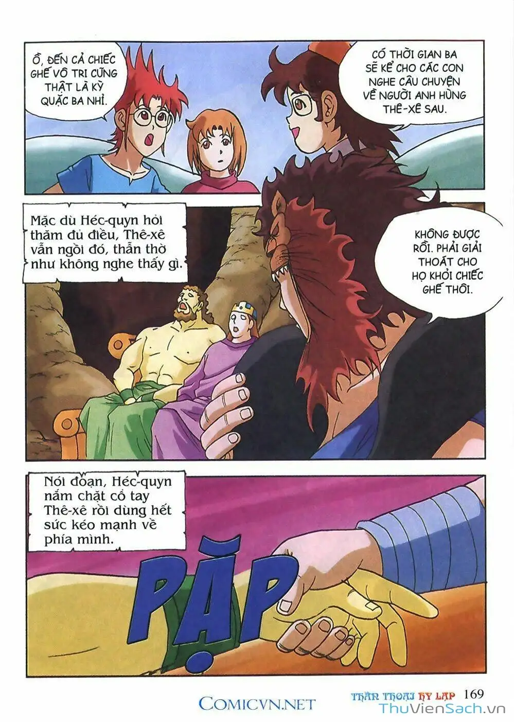 Truyện Tranh Thần Thoại Hy Lạp - Nguồn Gốc Các Vị Thần trang 3