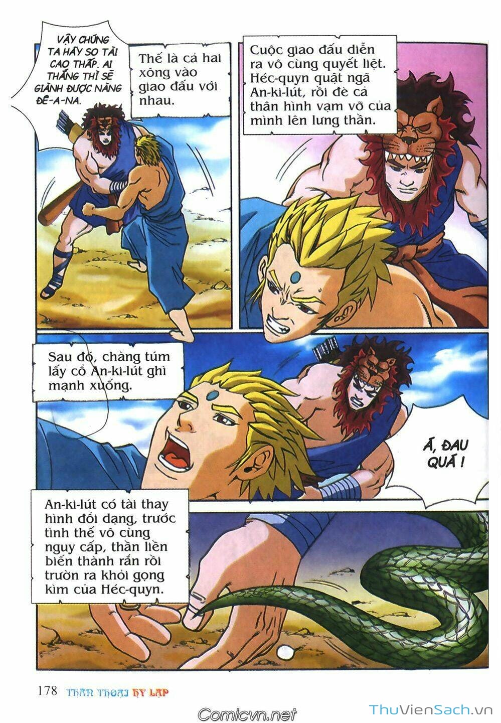 Truyện Tranh Thần Thoại Hy Lạp - Nguồn Gốc Các Vị Thần trang 3