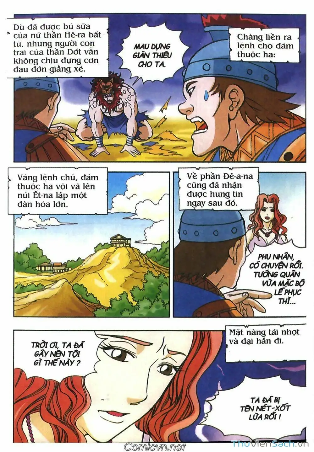 Truyện Tranh Thần Thoại Hy Lạp - Nguồn Gốc Các Vị Thần trang 3