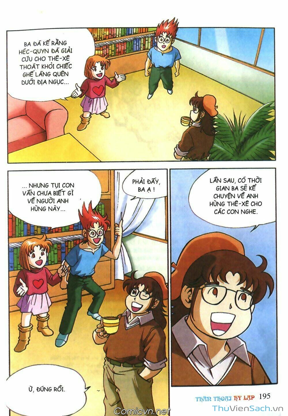 Truyện Tranh Thần Thoại Hy Lạp - Nguồn Gốc Các Vị Thần trang 3