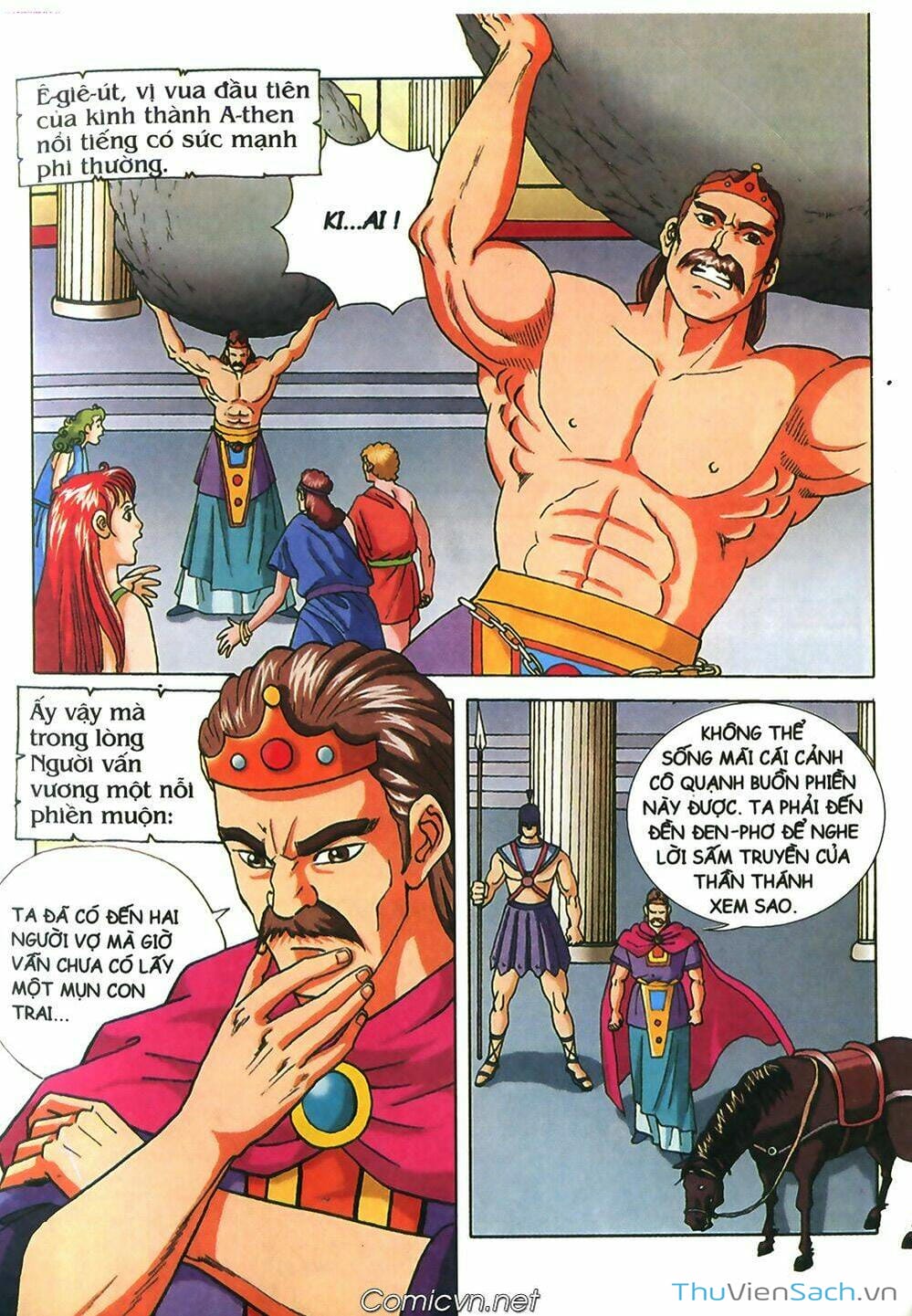 Truyện Tranh Thần Thoại Hy Lạp - Nguồn Gốc Các Vị Thần trang 3