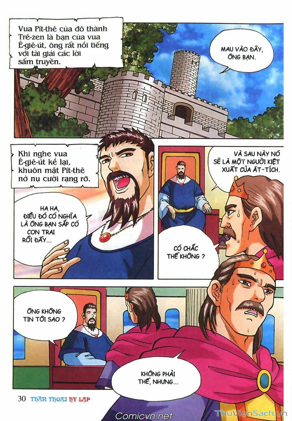 Truyện Tranh Thần Thoại Hy Lạp - Nguồn Gốc Các Vị Thần trang 3