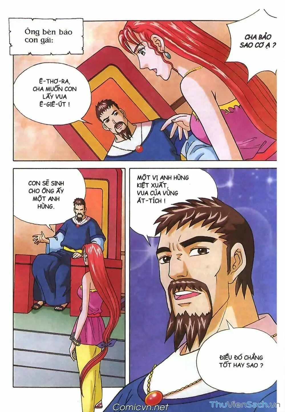 Truyện Tranh Thần Thoại Hy Lạp - Nguồn Gốc Các Vị Thần trang 3