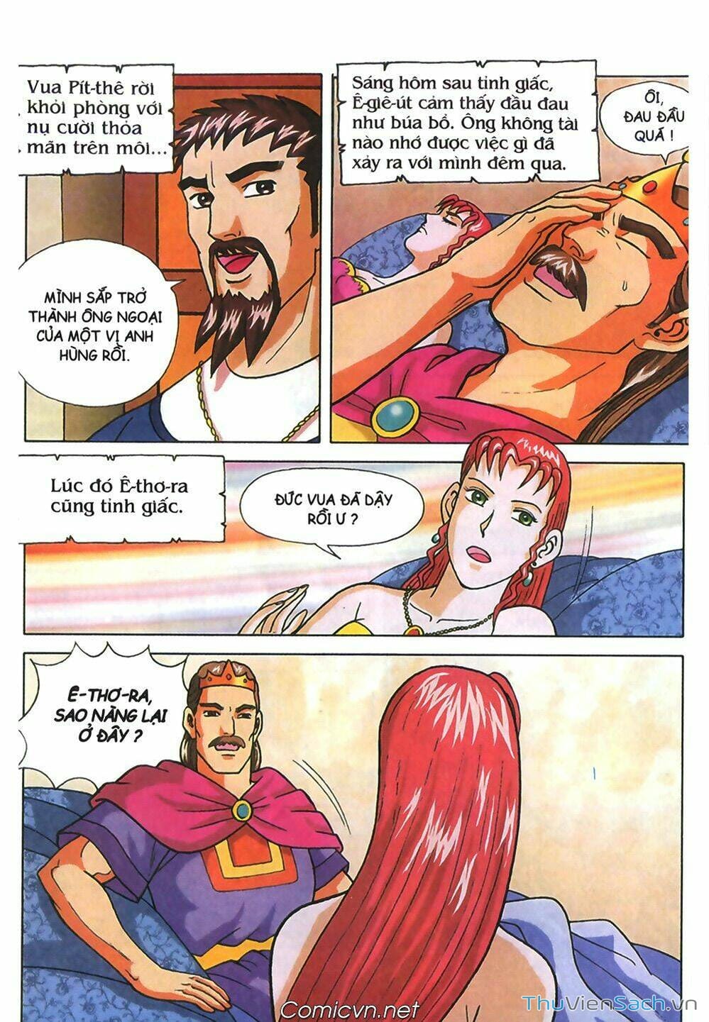 Truyện Tranh Thần Thoại Hy Lạp - Nguồn Gốc Các Vị Thần trang 3