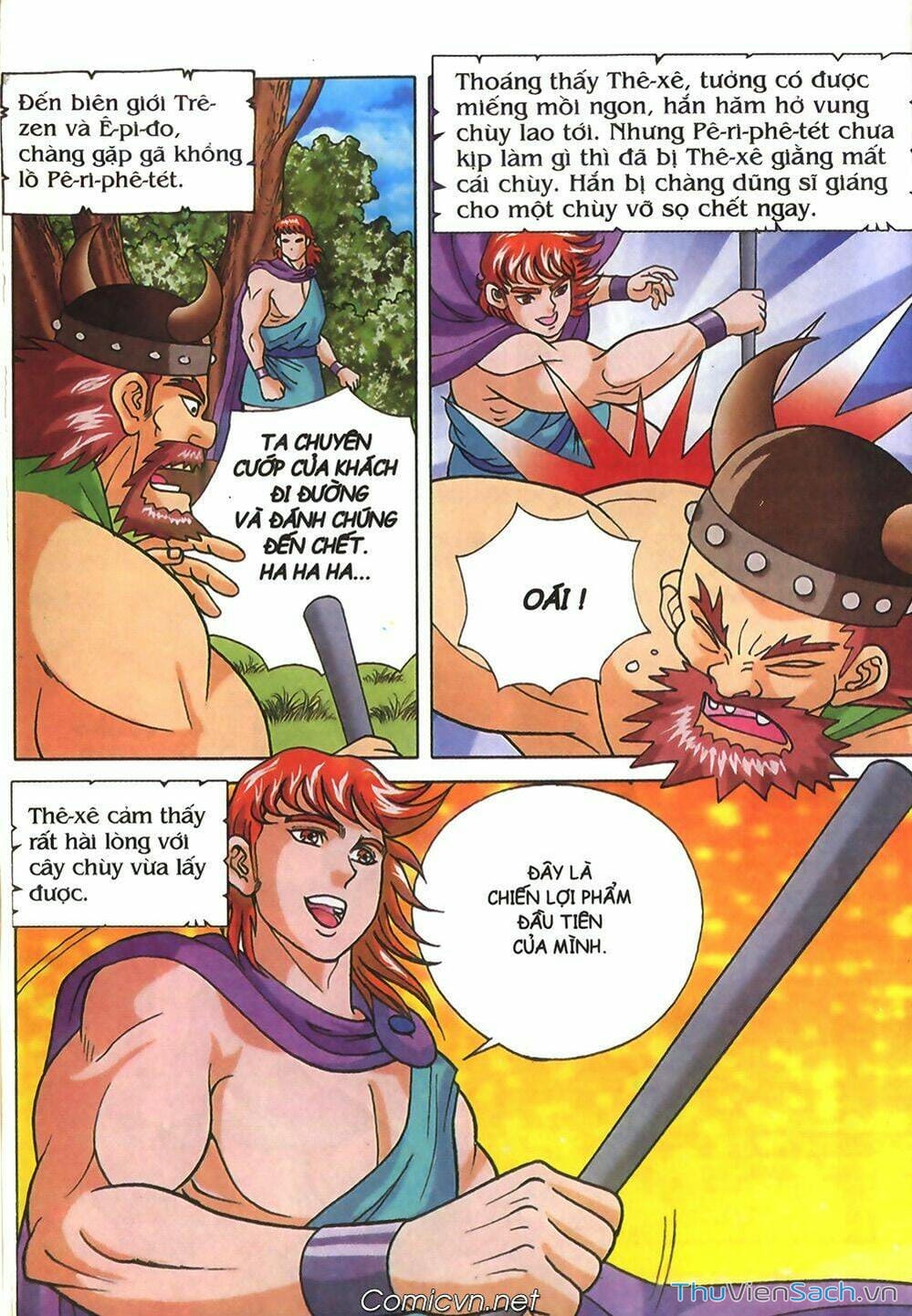 Truyện Tranh Thần Thoại Hy Lạp - Nguồn Gốc Các Vị Thần trang 3