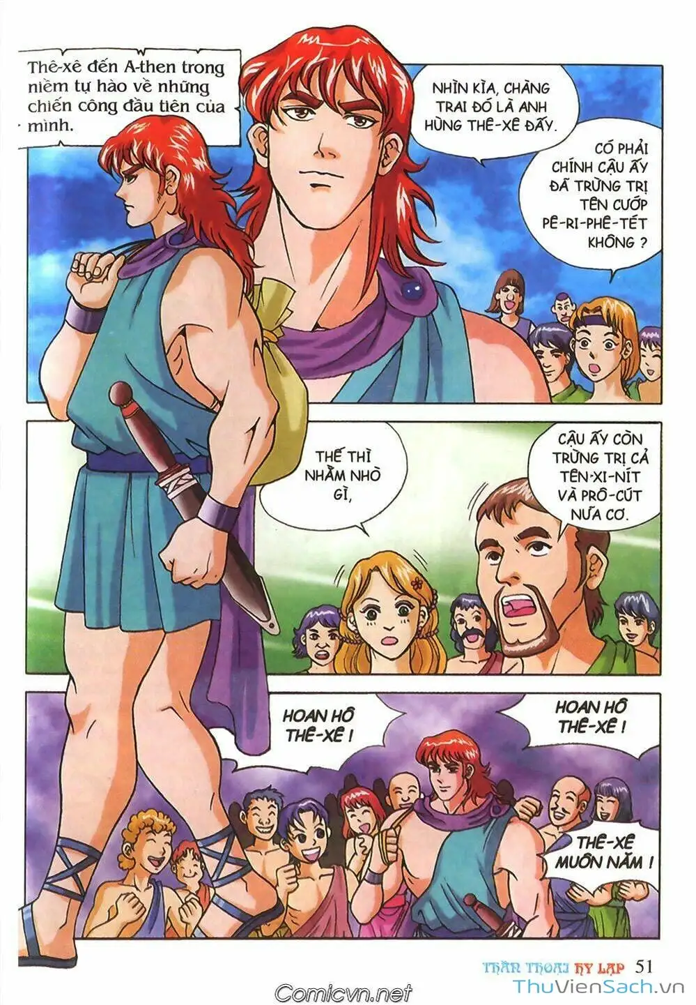 Truyện Tranh Thần Thoại Hy Lạp - Nguồn Gốc Các Vị Thần trang 3