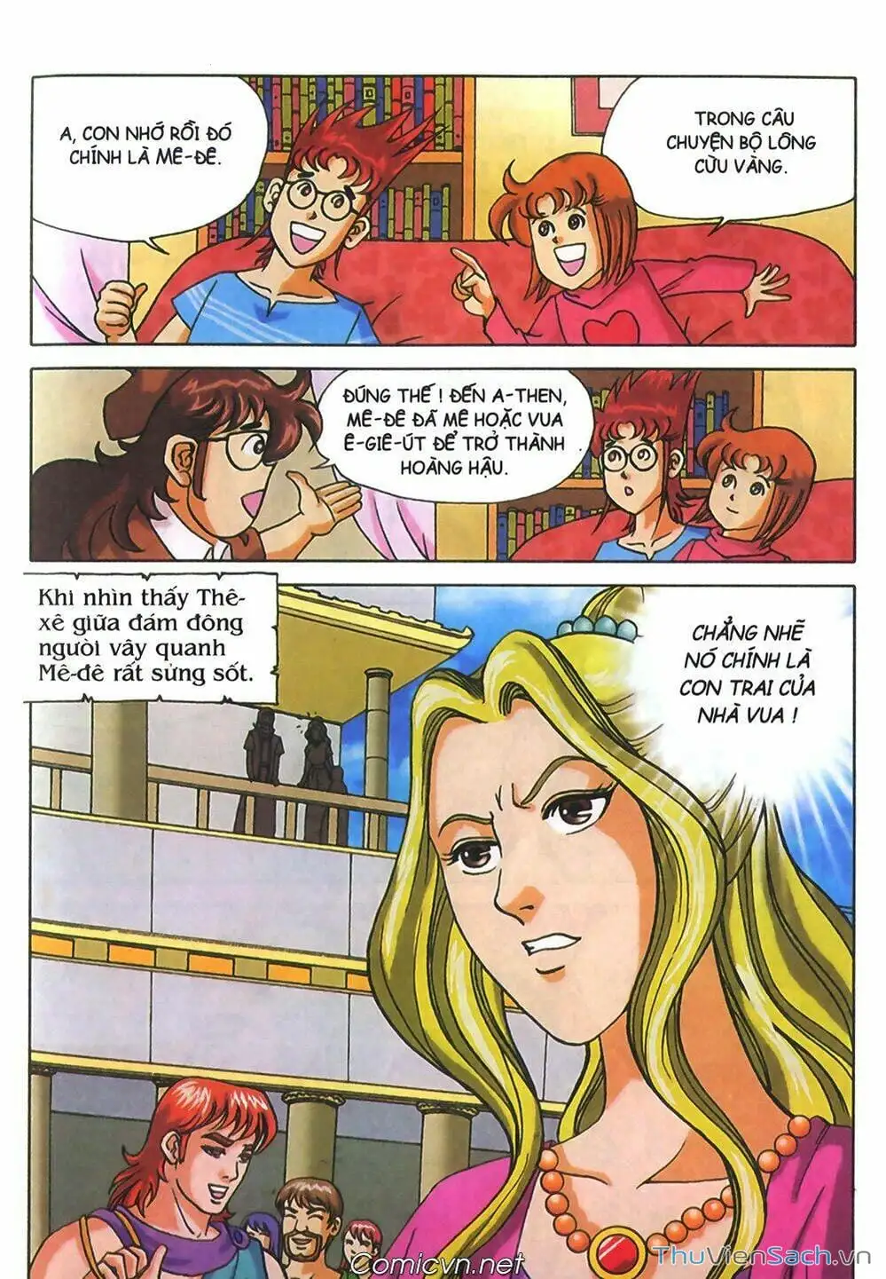 Truyện Tranh Thần Thoại Hy Lạp - Nguồn Gốc Các Vị Thần trang 3
