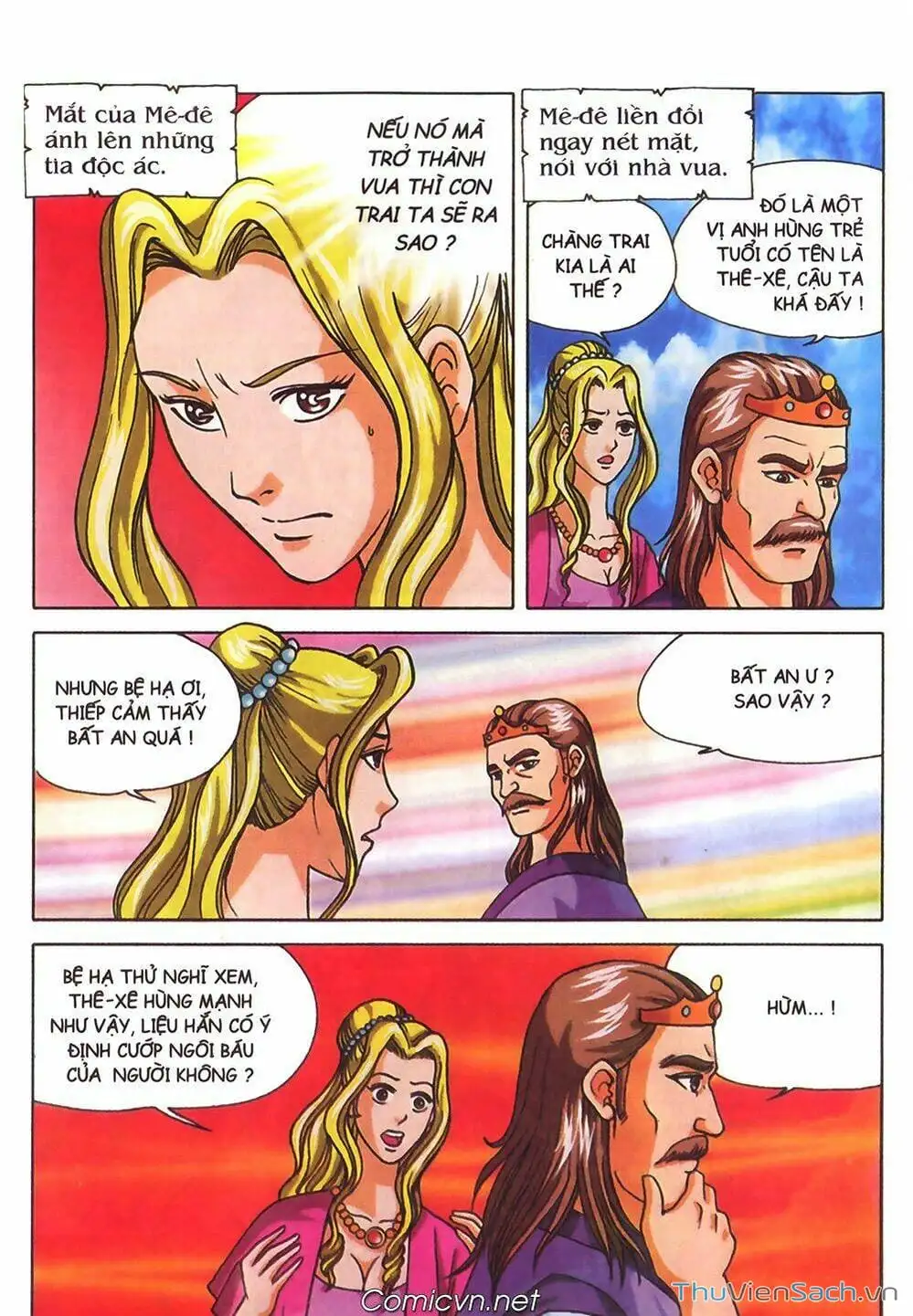 Truyện Tranh Thần Thoại Hy Lạp - Nguồn Gốc Các Vị Thần trang 3