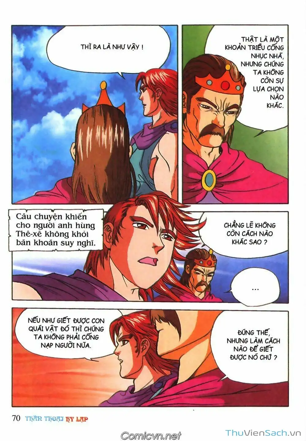 Truyện Tranh Thần Thoại Hy Lạp - Nguồn Gốc Các Vị Thần trang 3