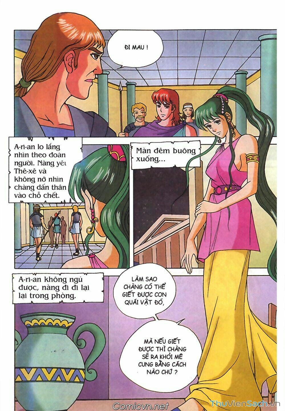 Truyện Tranh Thần Thoại Hy Lạp - Nguồn Gốc Các Vị Thần trang 3