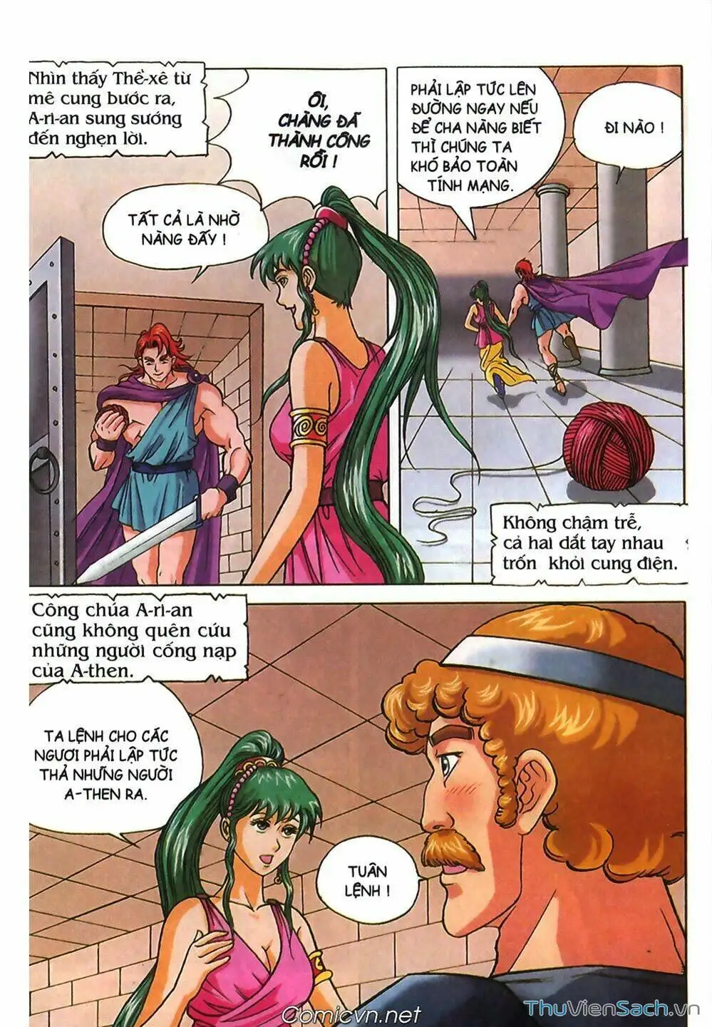 Truyện Tranh Thần Thoại Hy Lạp - Nguồn Gốc Các Vị Thần trang 3