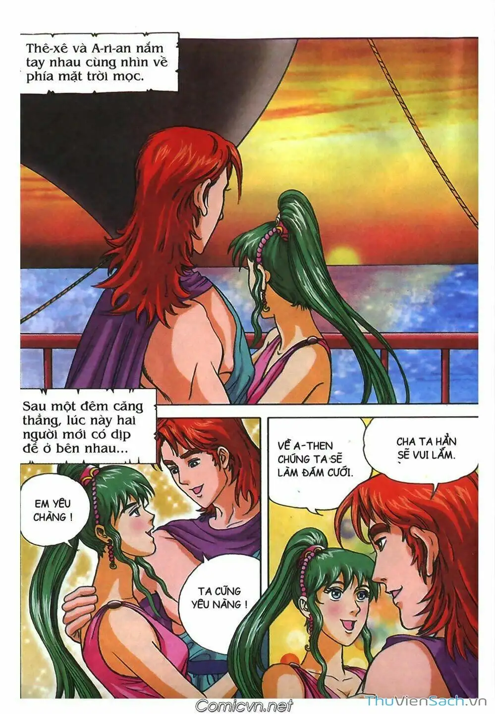 Truyện Tranh Thần Thoại Hy Lạp - Nguồn Gốc Các Vị Thần trang 3