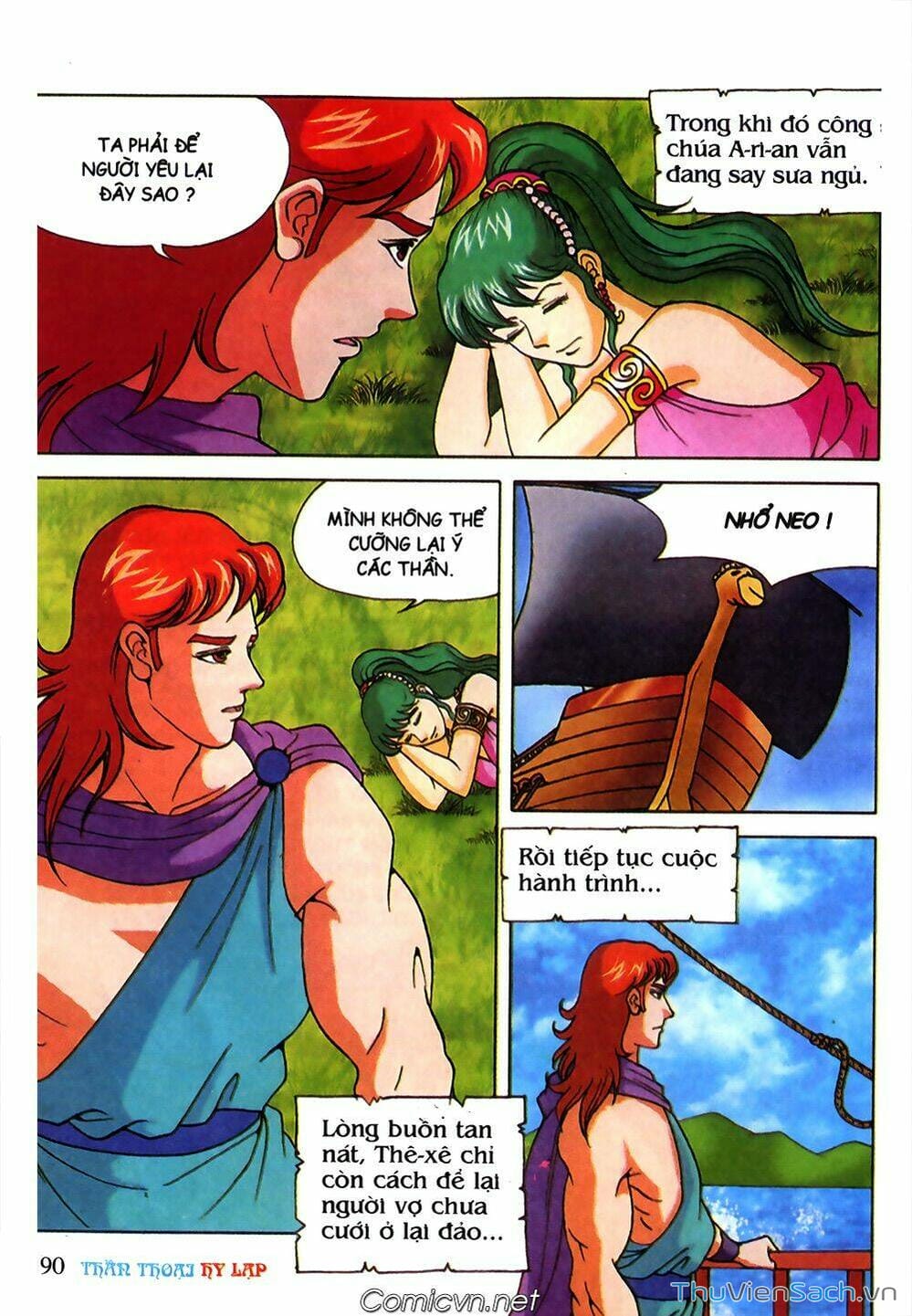 Truyện Tranh Thần Thoại Hy Lạp - Nguồn Gốc Các Vị Thần trang 3