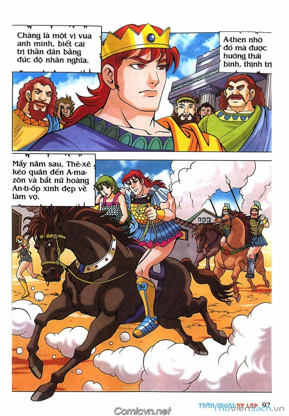 Truyện Tranh Thần Thoại Hy Lạp - Nguồn Gốc Các Vị Thần trang 3