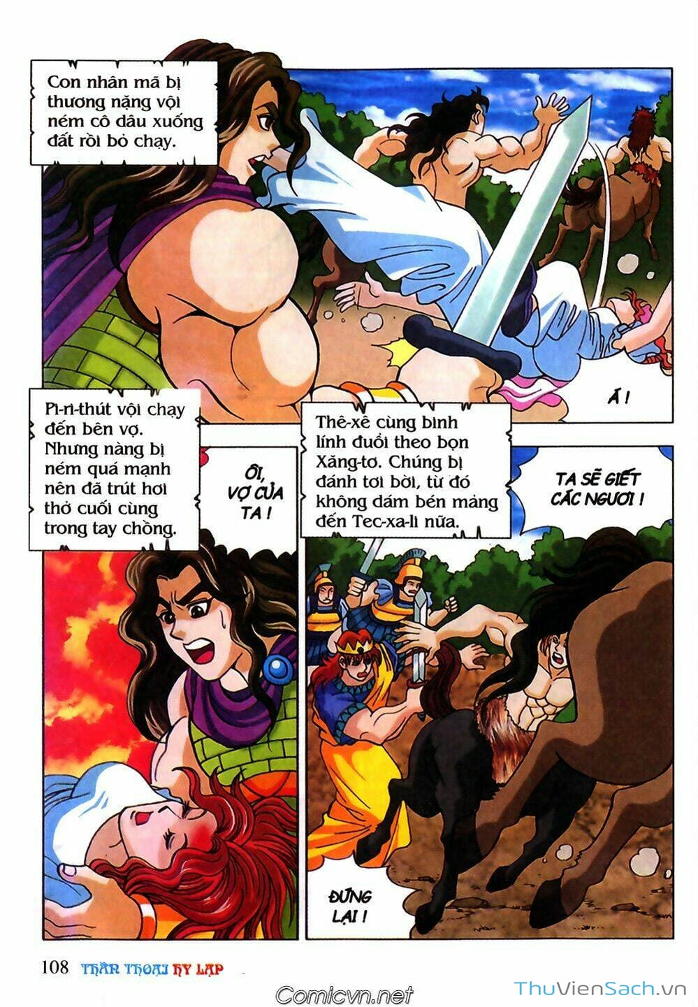 Truyện Tranh Thần Thoại Hy Lạp - Nguồn Gốc Các Vị Thần trang 3