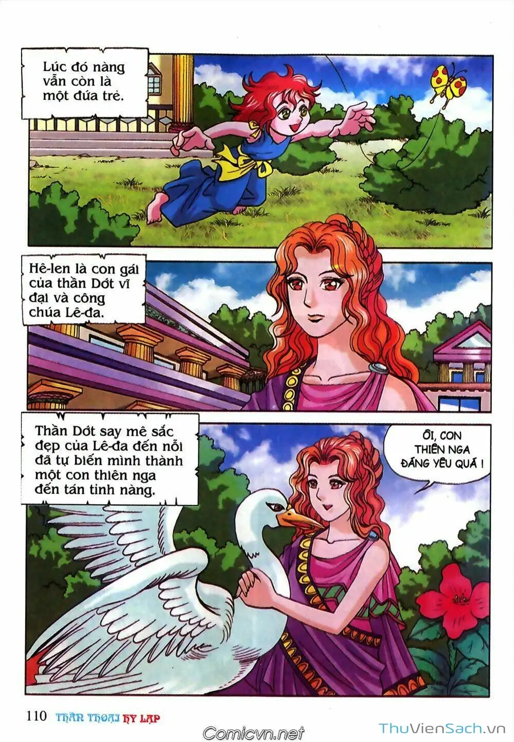 Truyện Tranh Thần Thoại Hy Lạp - Nguồn Gốc Các Vị Thần trang 3