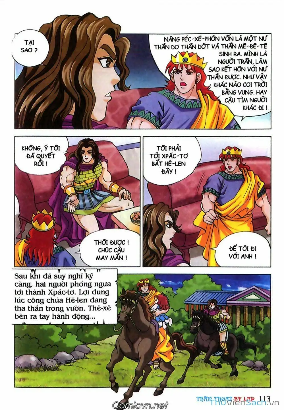 Truyện Tranh Thần Thoại Hy Lạp - Nguồn Gốc Các Vị Thần trang 3