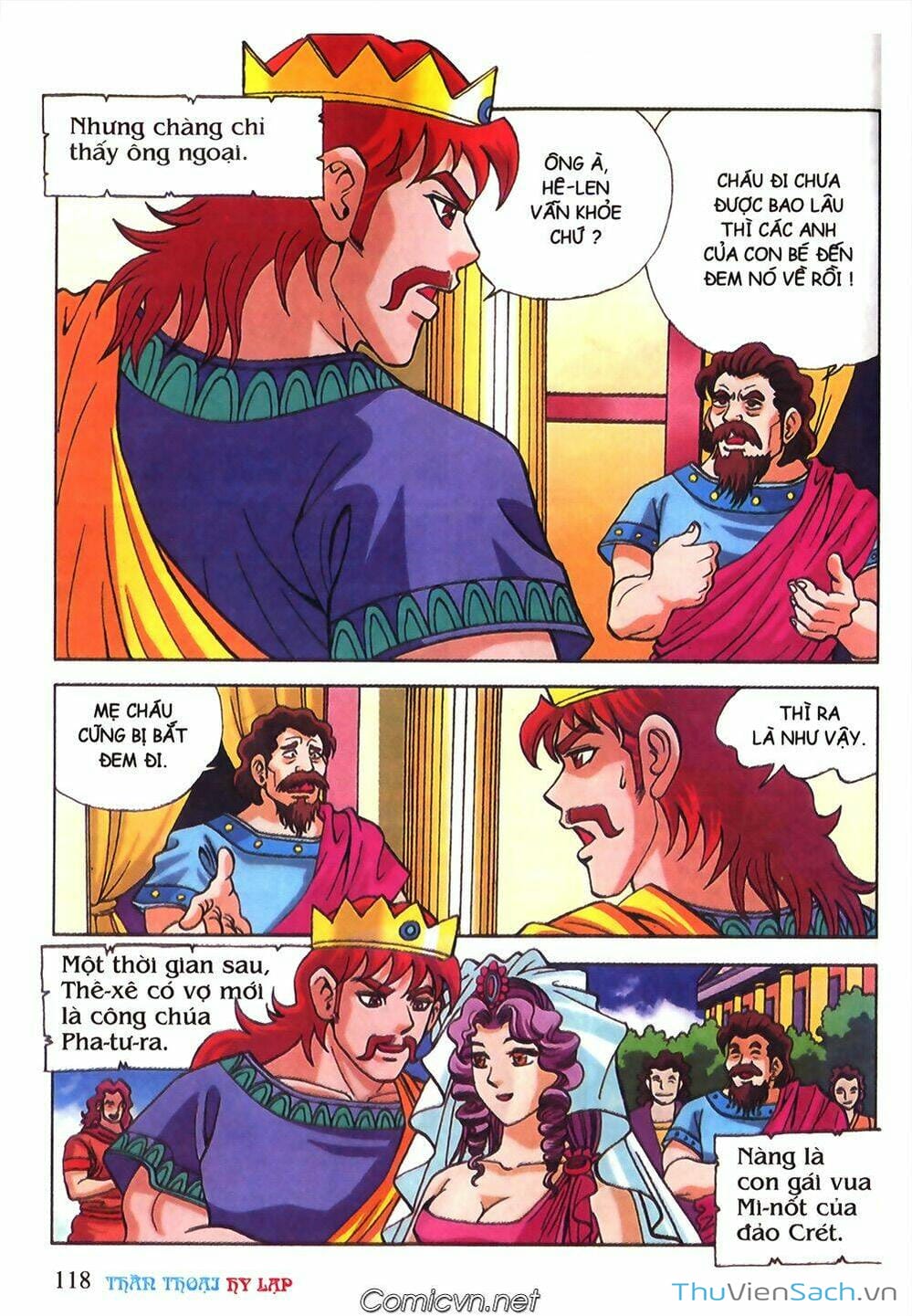 Truyện Tranh Thần Thoại Hy Lạp - Nguồn Gốc Các Vị Thần trang 3